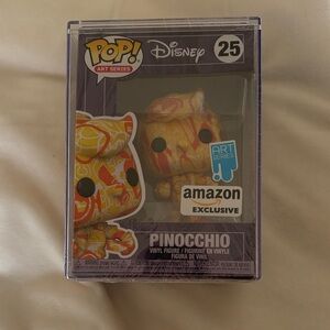 Disney Pop! Art Series Pinocchio in Orange and Yellow